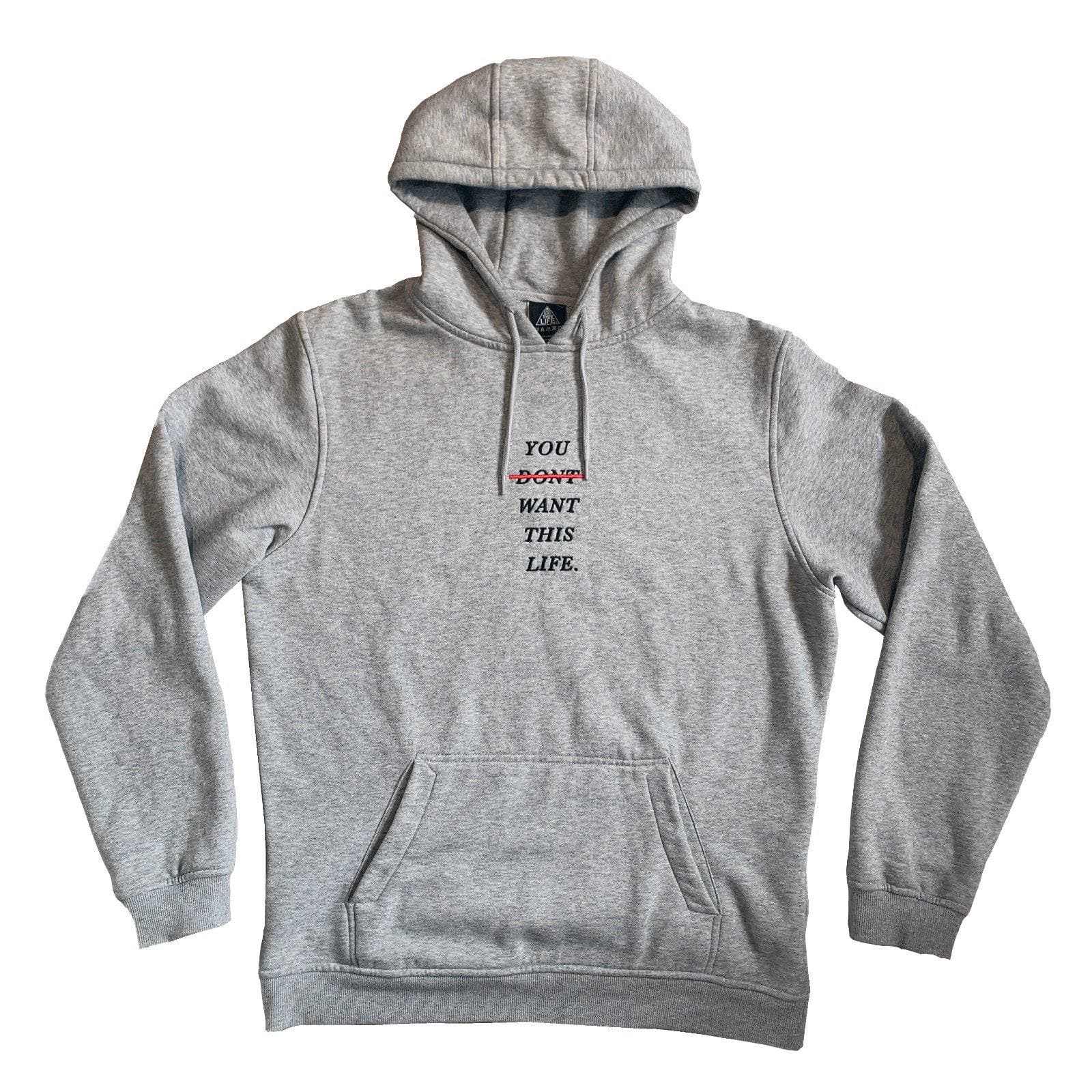 Limited Edition Grey Redline Hoodie - YDWTL