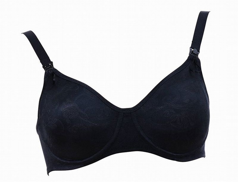 Anita 5035-001 Black Non-Padded Underwired Maternity Nursing Bra