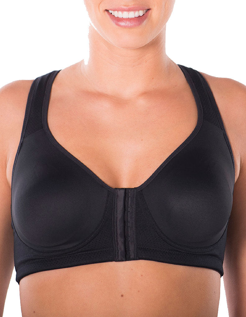 Guy de France Black Non-Wired Bra