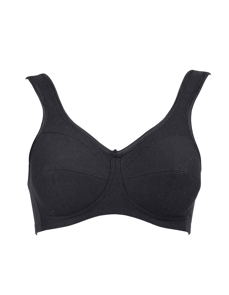 Anita 5427 Women's Jana Black Cotton Non-Wired Support Bra 40C