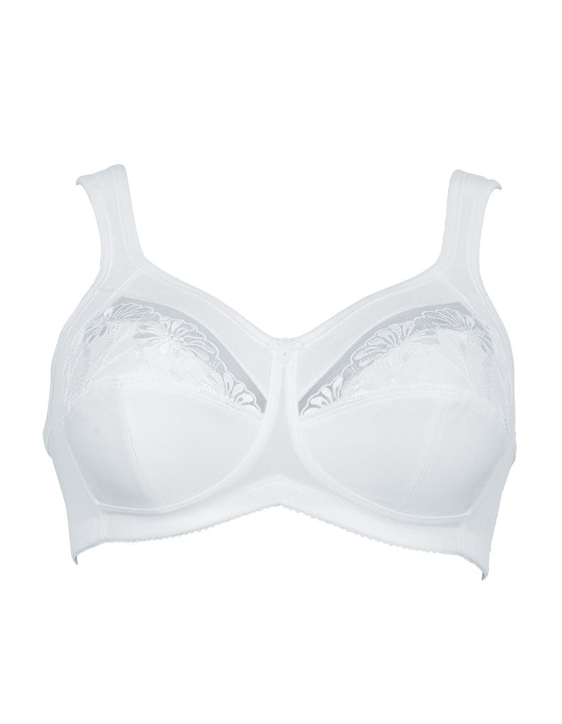 Anita Care Safina White Non-Padded Non-Wired Mastectomy Bra 38F