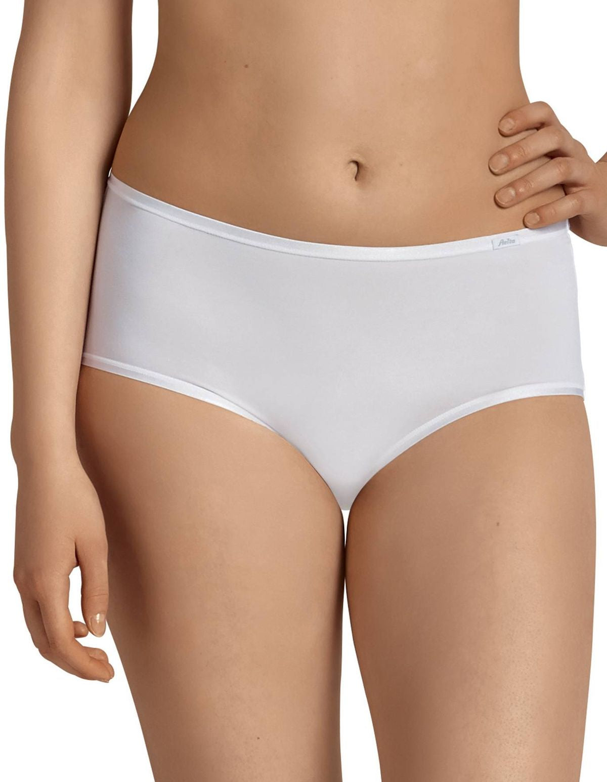 Anita 1318-006 Comfort White Cotton Highwaist Brief 32
