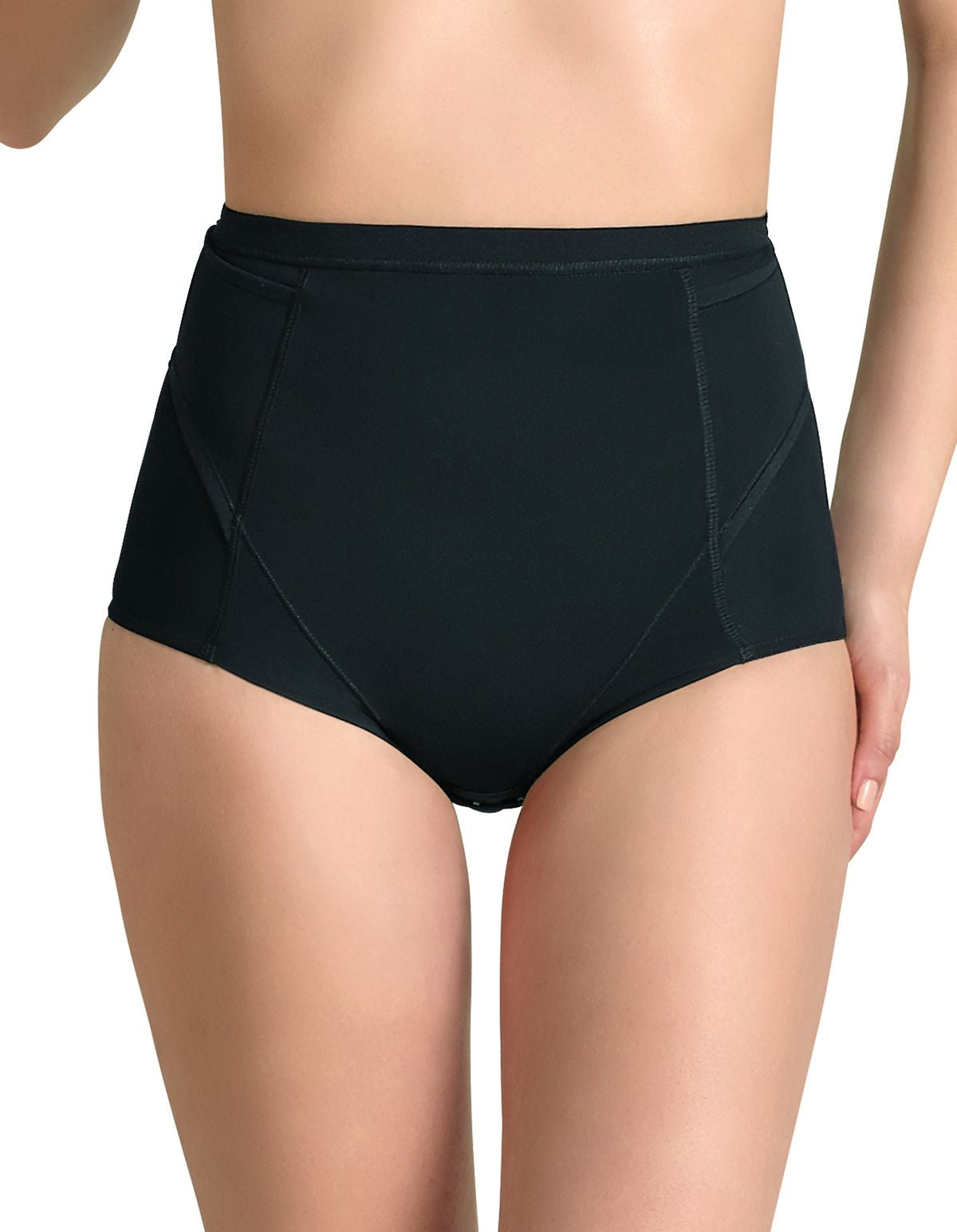 Anita Maternity 1885-001 ReBelt Black Maternity Highwaist Brief 38