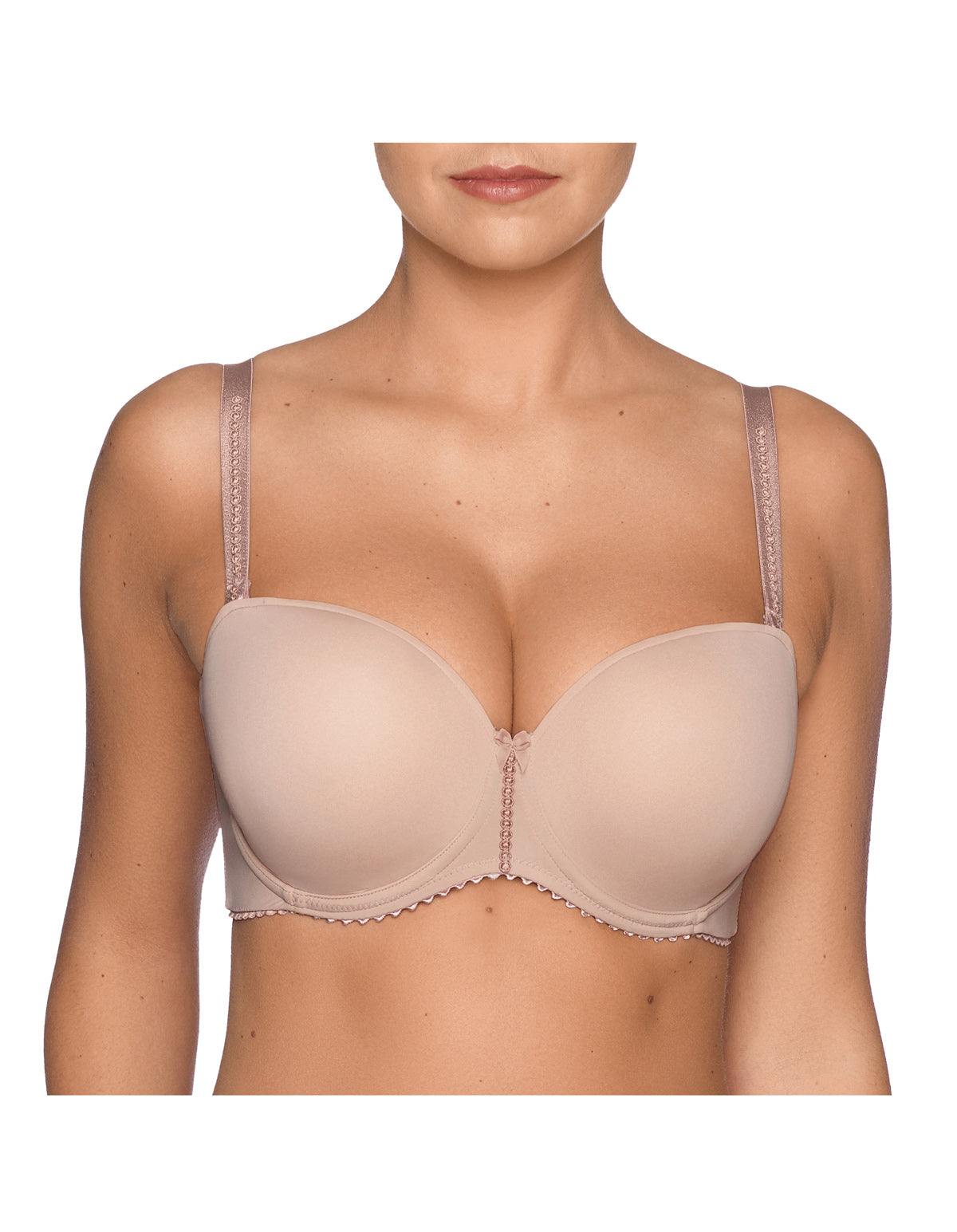 PrimaDonna Divine 0262658/0262659 Patine Pink Padded Underwired Strapless Bra