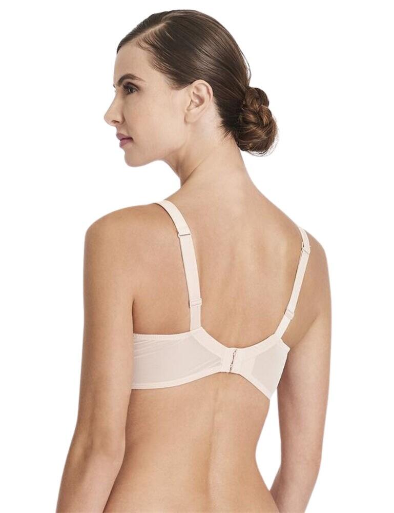 Aubade FM13 Nudessence Nude D'Ete Sheer Underwired Plus Size D+ Comfort Full Cup Bra 36F