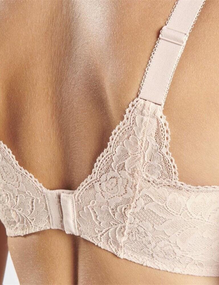 Aubade NK13 Lysessence Nude D'ete Floral Lace Padded Underwired Comfort Full Cup Bra
