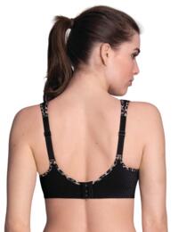 Anita Active 5544-283 Black/Kalahari Animal Print Sports Bra 34A