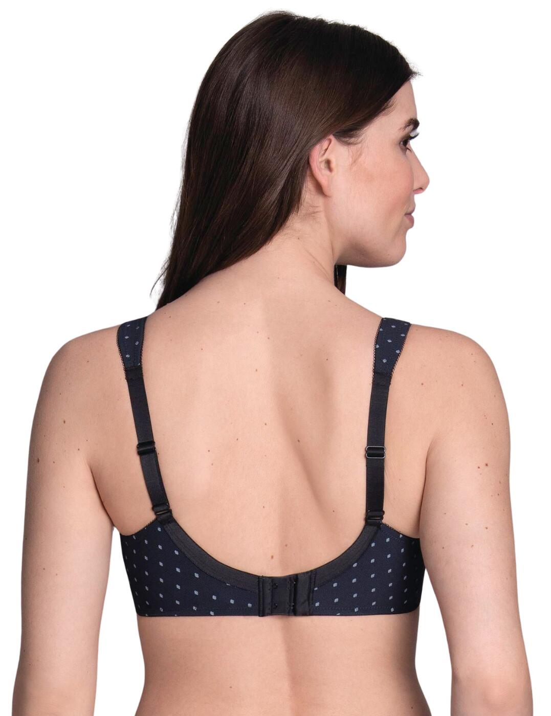 Anita Belvedere 5886-390 Deep Blue Floral  Underwired Comfort Bra 40D