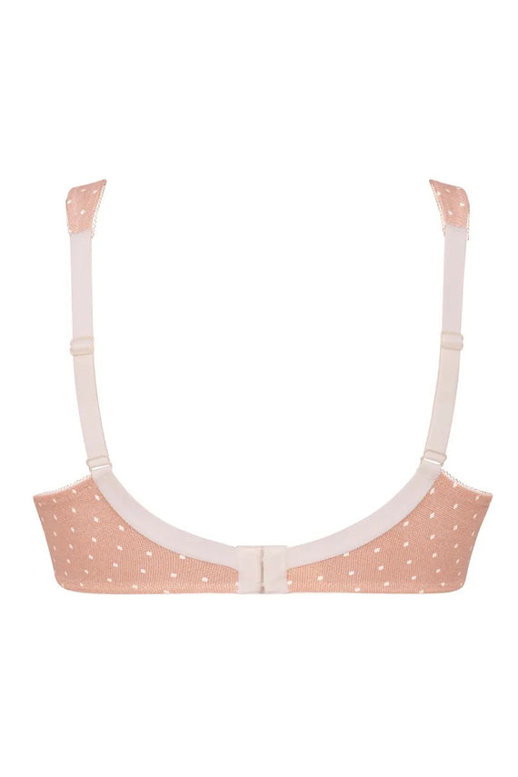 Anita Belvedere 5886-775 Powder Peach Floral  Underwired Comfort Bra