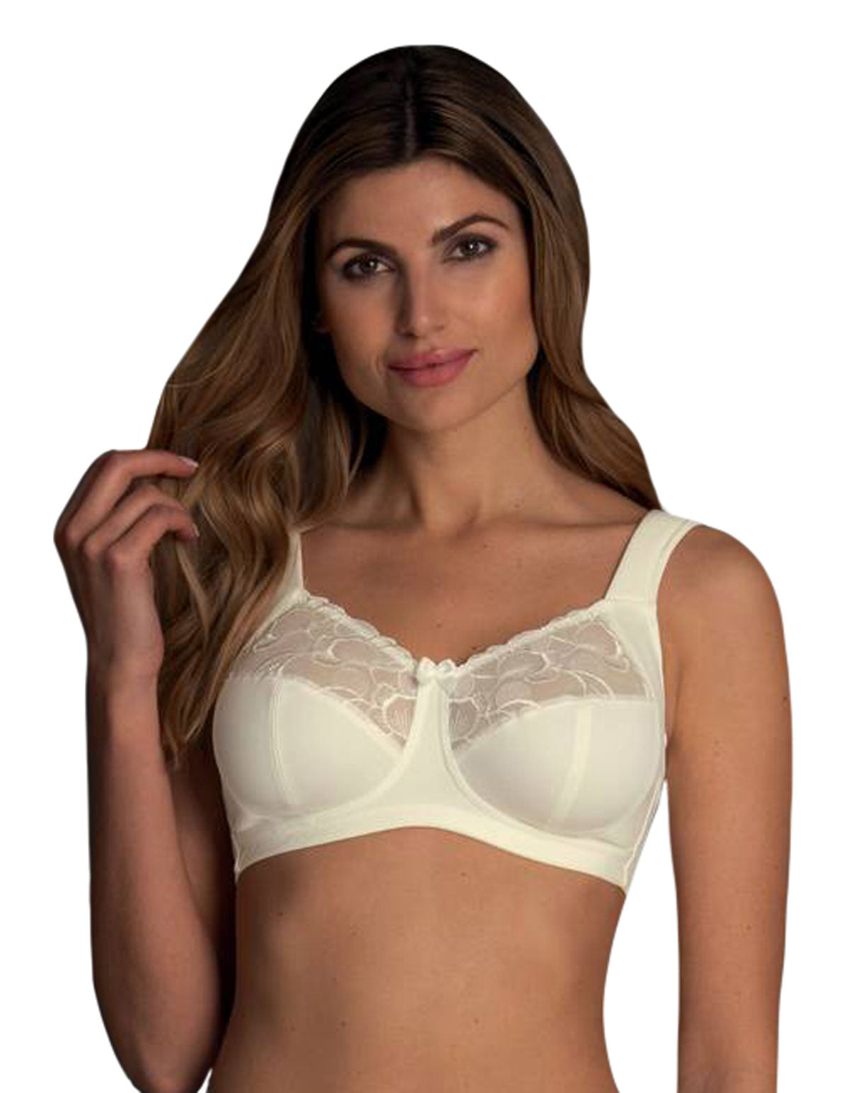 Anita 5823-612 Lucia Crystal Off White Floral Non-Wired Comfort Bra 36D