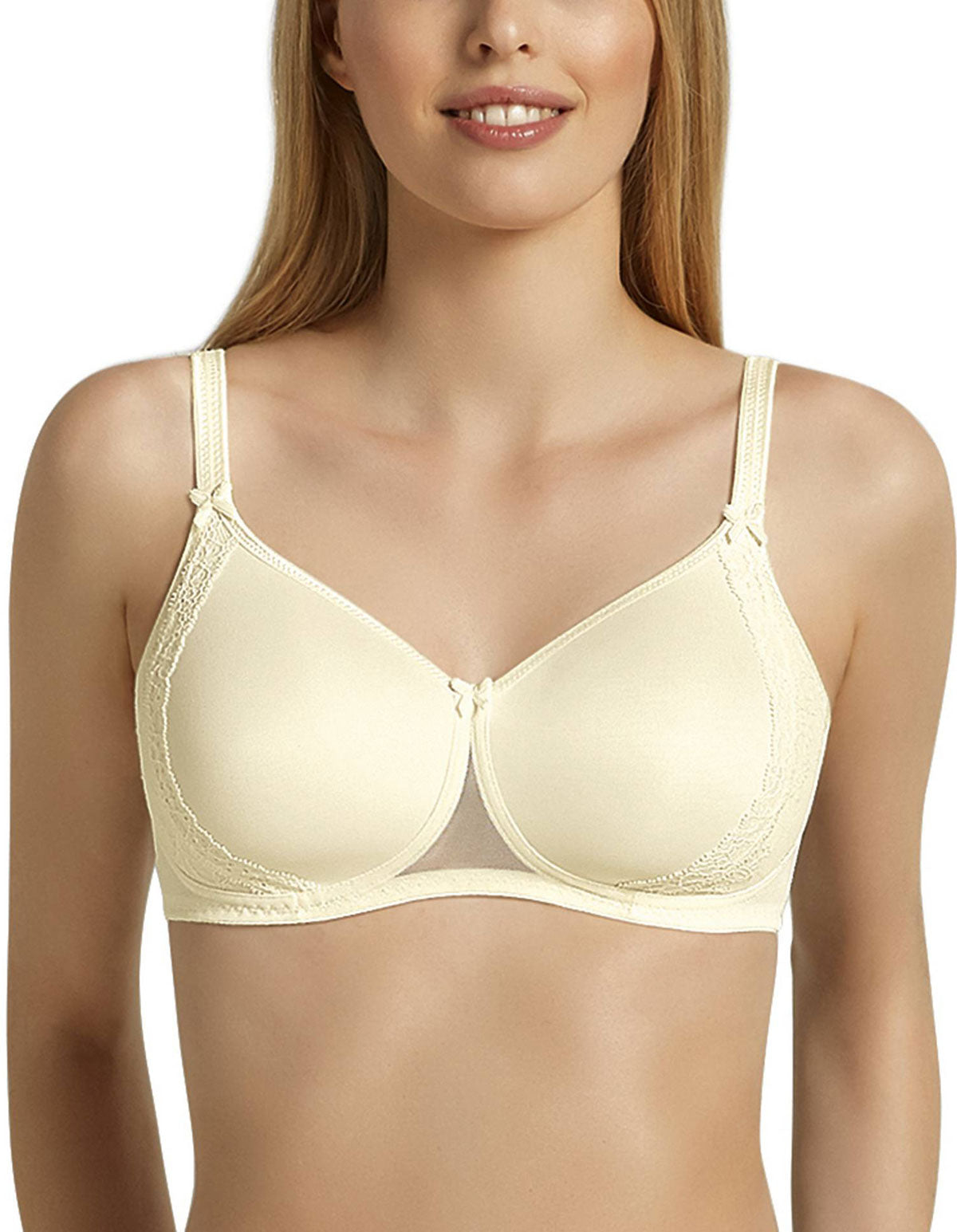 Rosa Faia 5618-047 Lace Rose Champagne Off White Padded Soft Bra