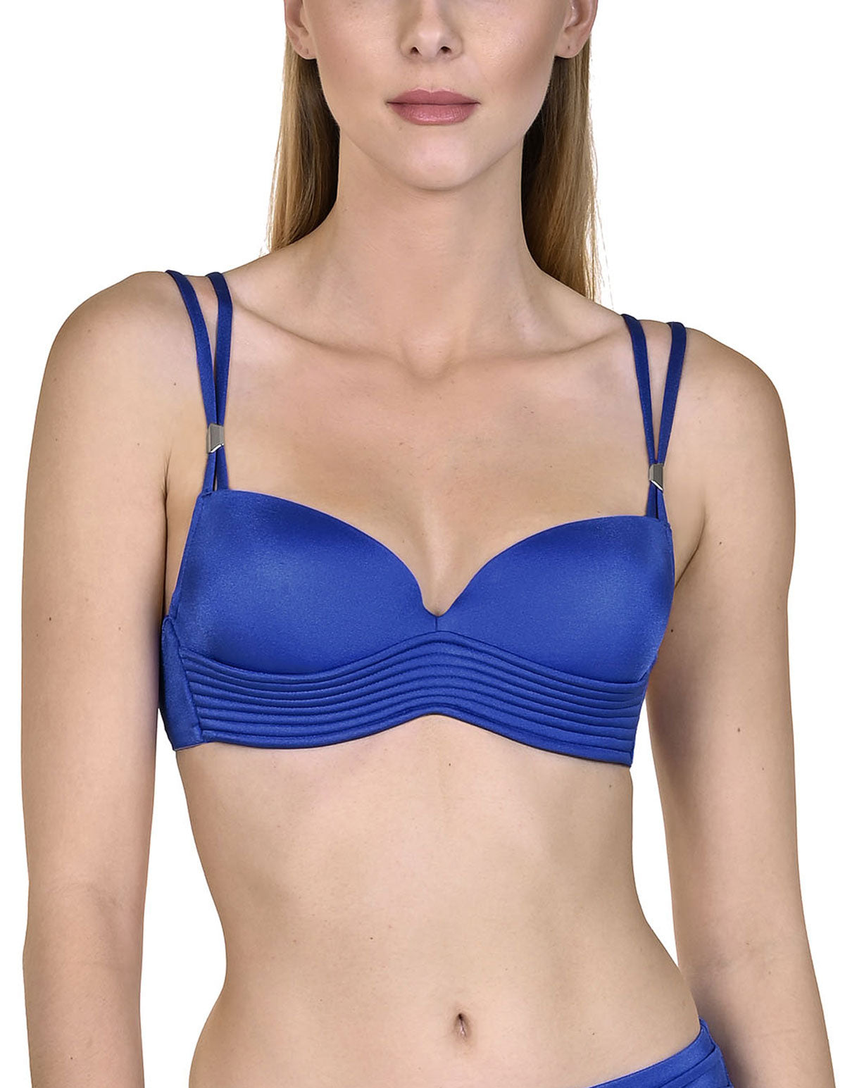 Lisca 40491-3M Navarre Baltic Blue Padded Bikini Top 44D