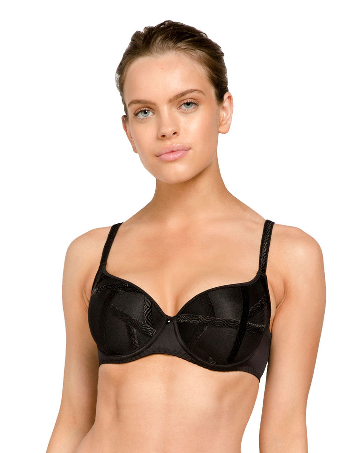 Louisa Bracq 47108 Série Black Underwired Padded Bra 32F