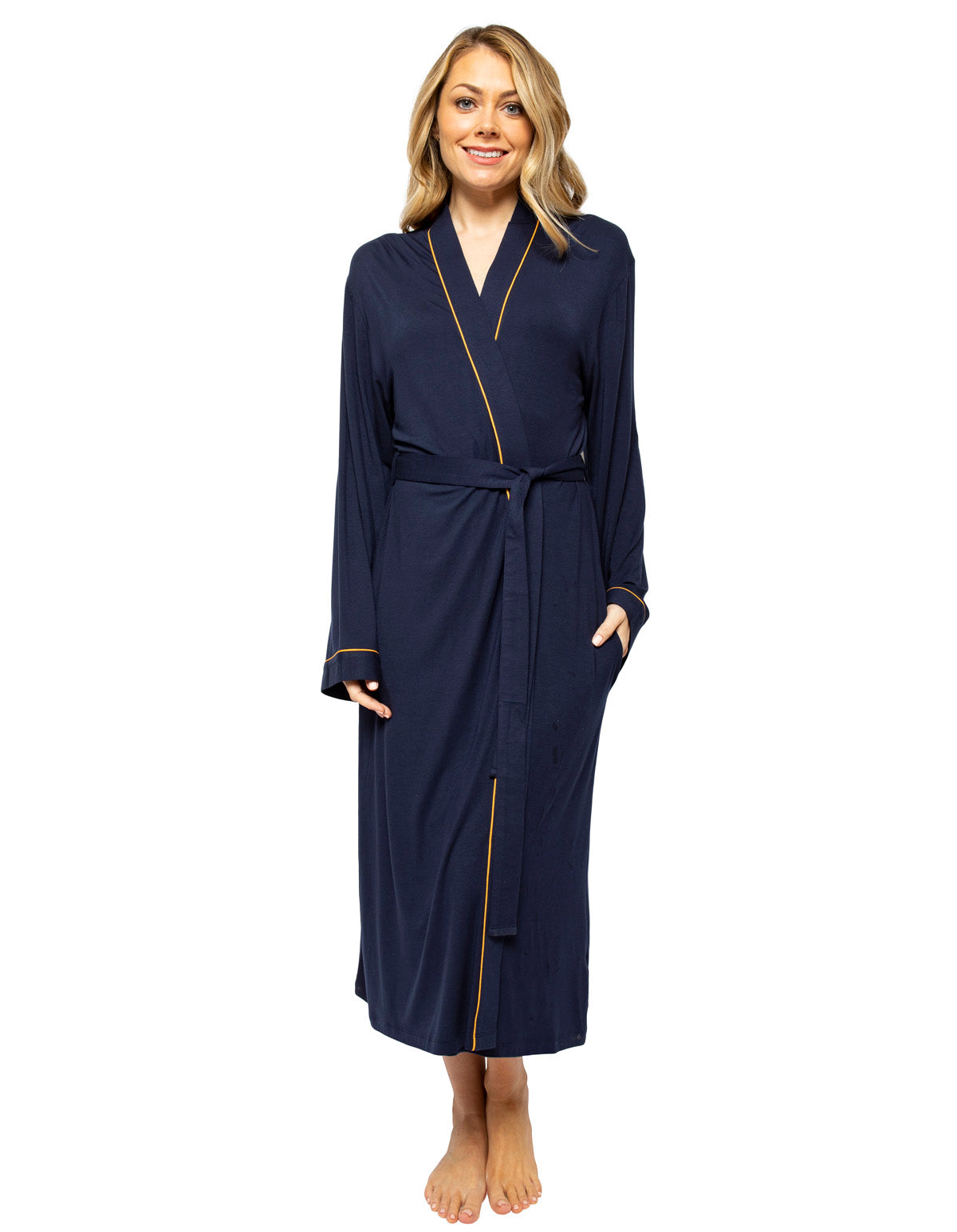 Cyberjammies Alexa 4514 Navy Blue Long Robe 8