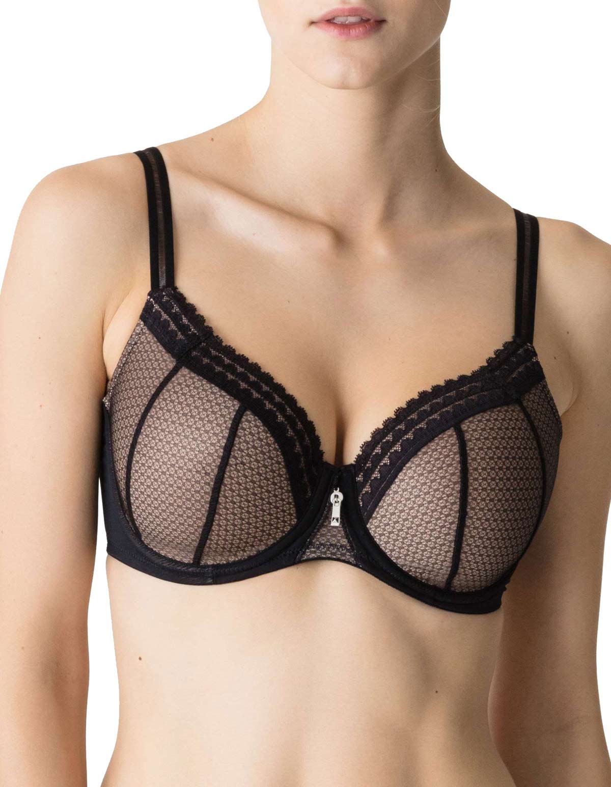 PrimaDonna Twist I Want You 0241450/0241451-ZWA Black Underwired Padded Bra