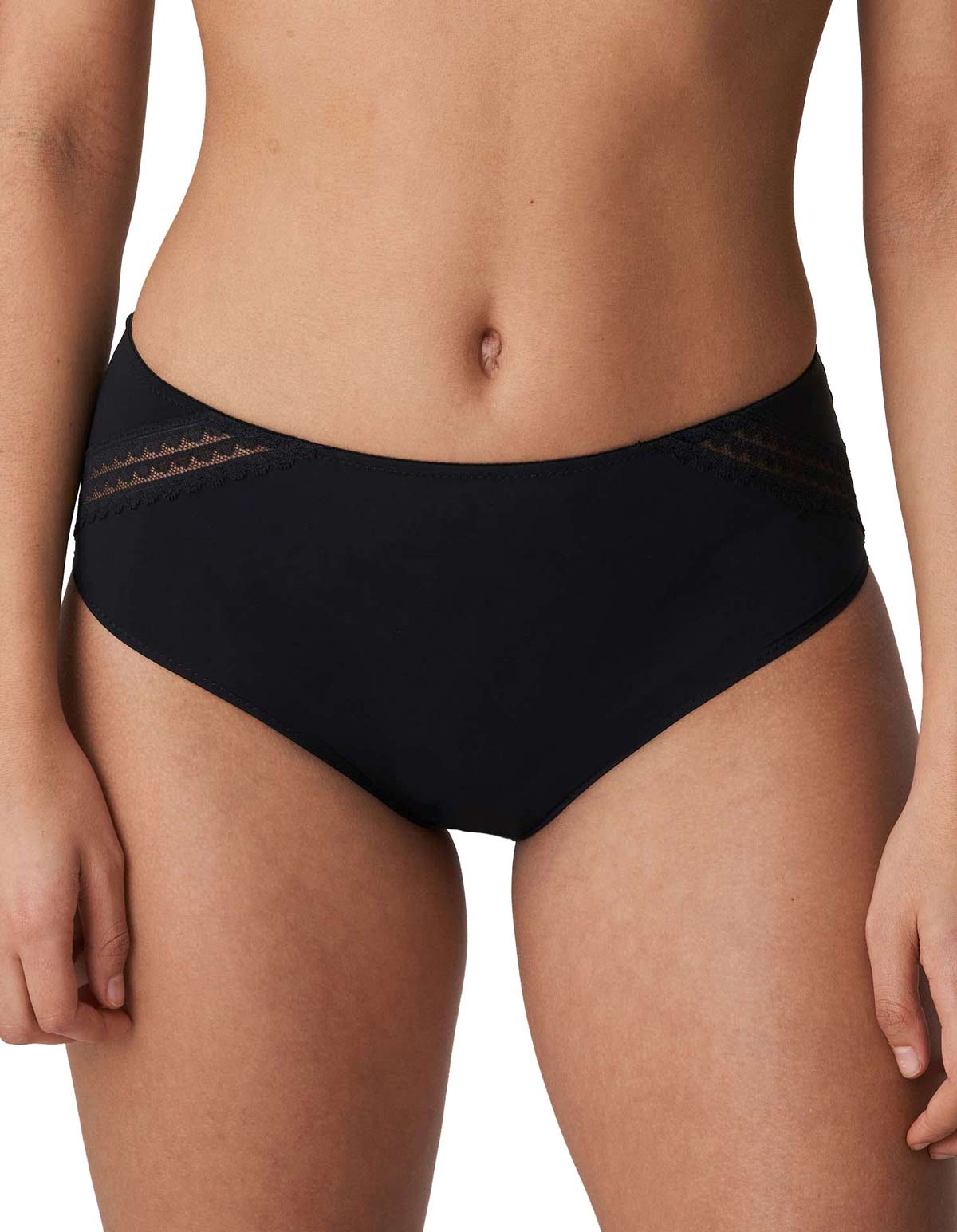 PrimaDonna Twist I Want You 0541451-ZWA Black Embroidered Brief 3XLarge