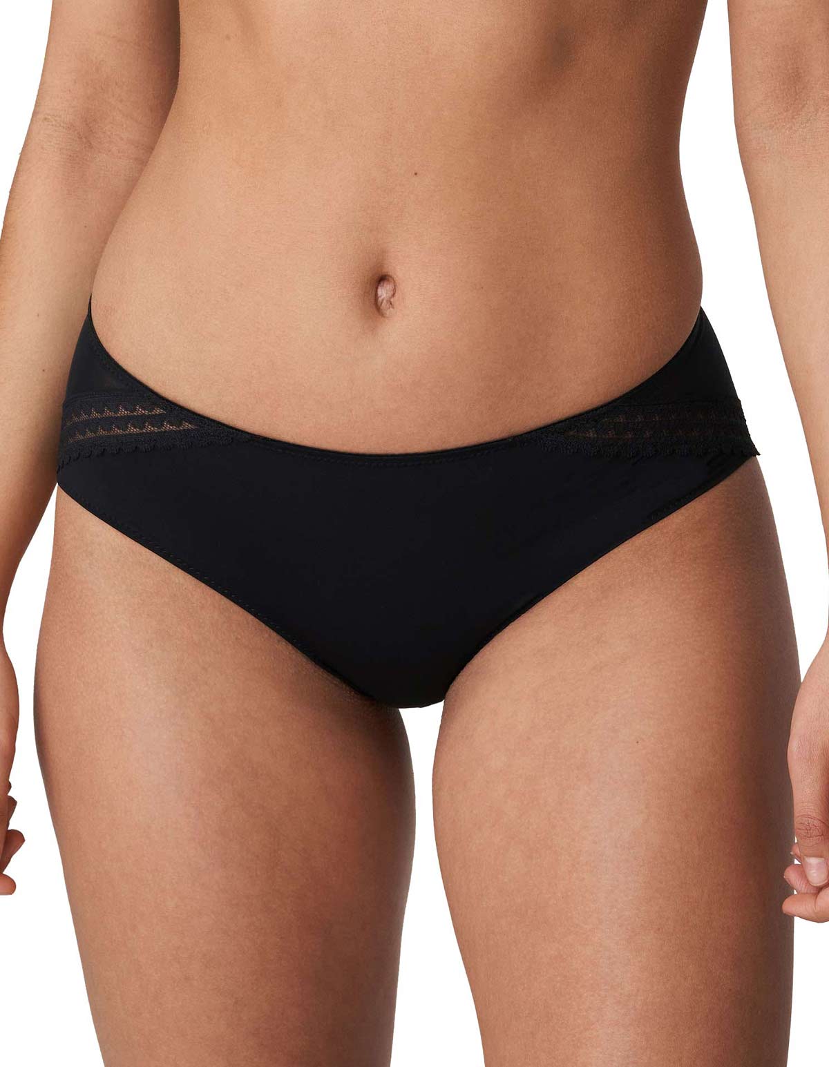 PrimaDonna Twist I Want You 0541452-ZWA Black Embroidered Boyshort 3XLarge