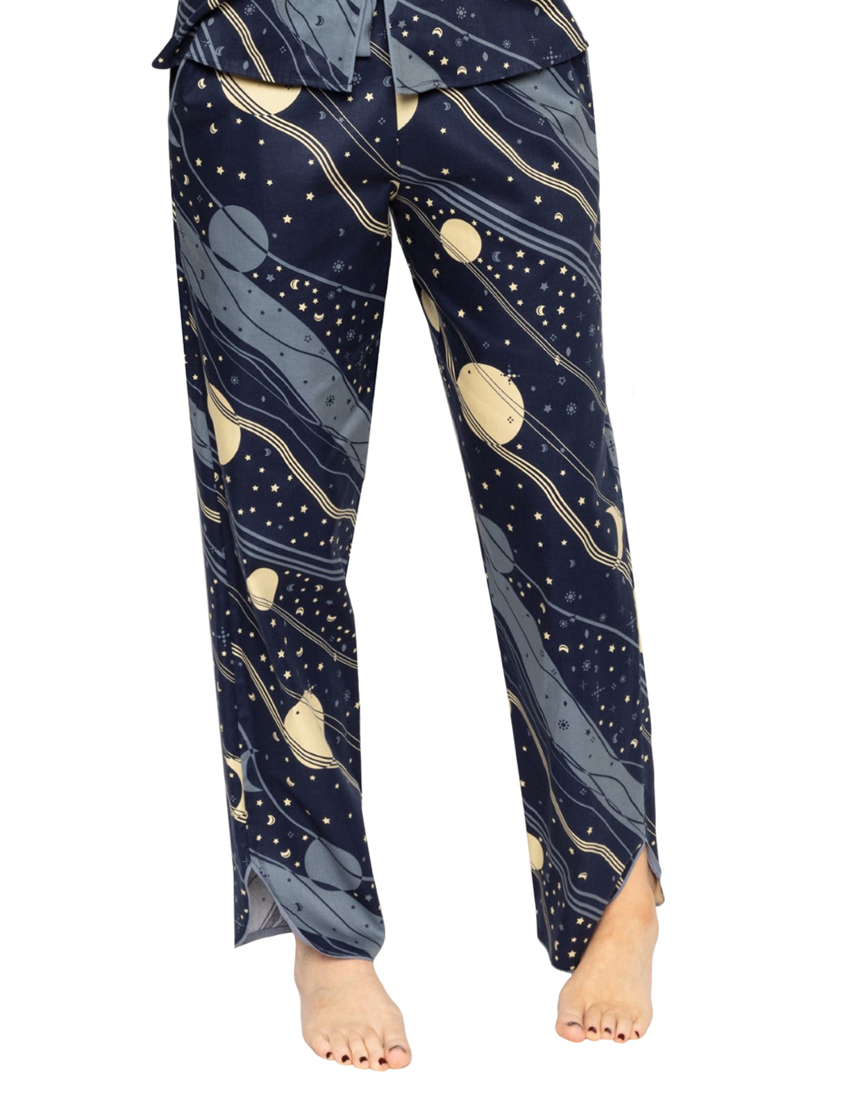 Cyberjammies Skye 9431 Blue Celestial Print Cotton Pyjama Pant 18