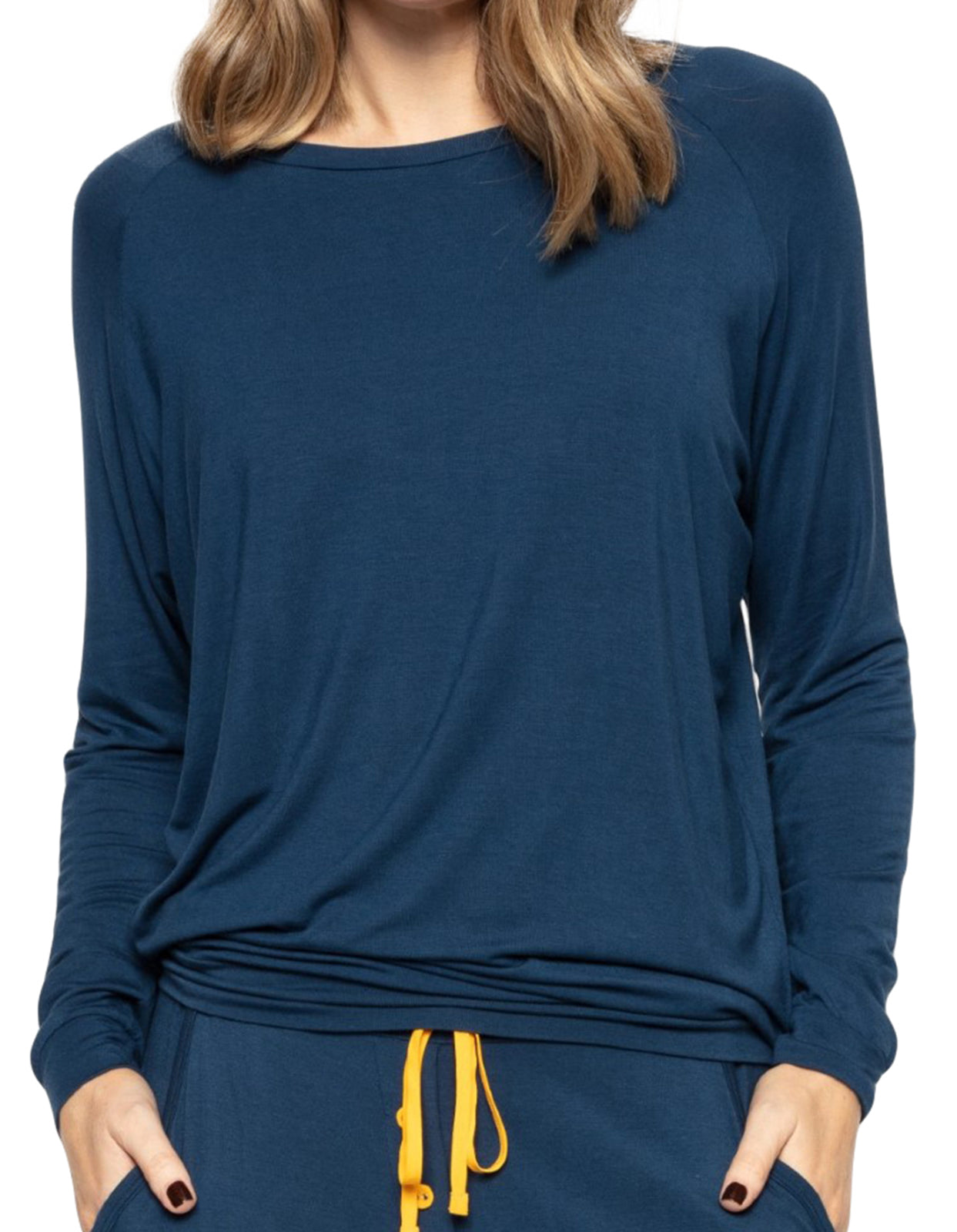 Cyberjammies Verity 9362 Petrol Blue Modal Knit Pyjama