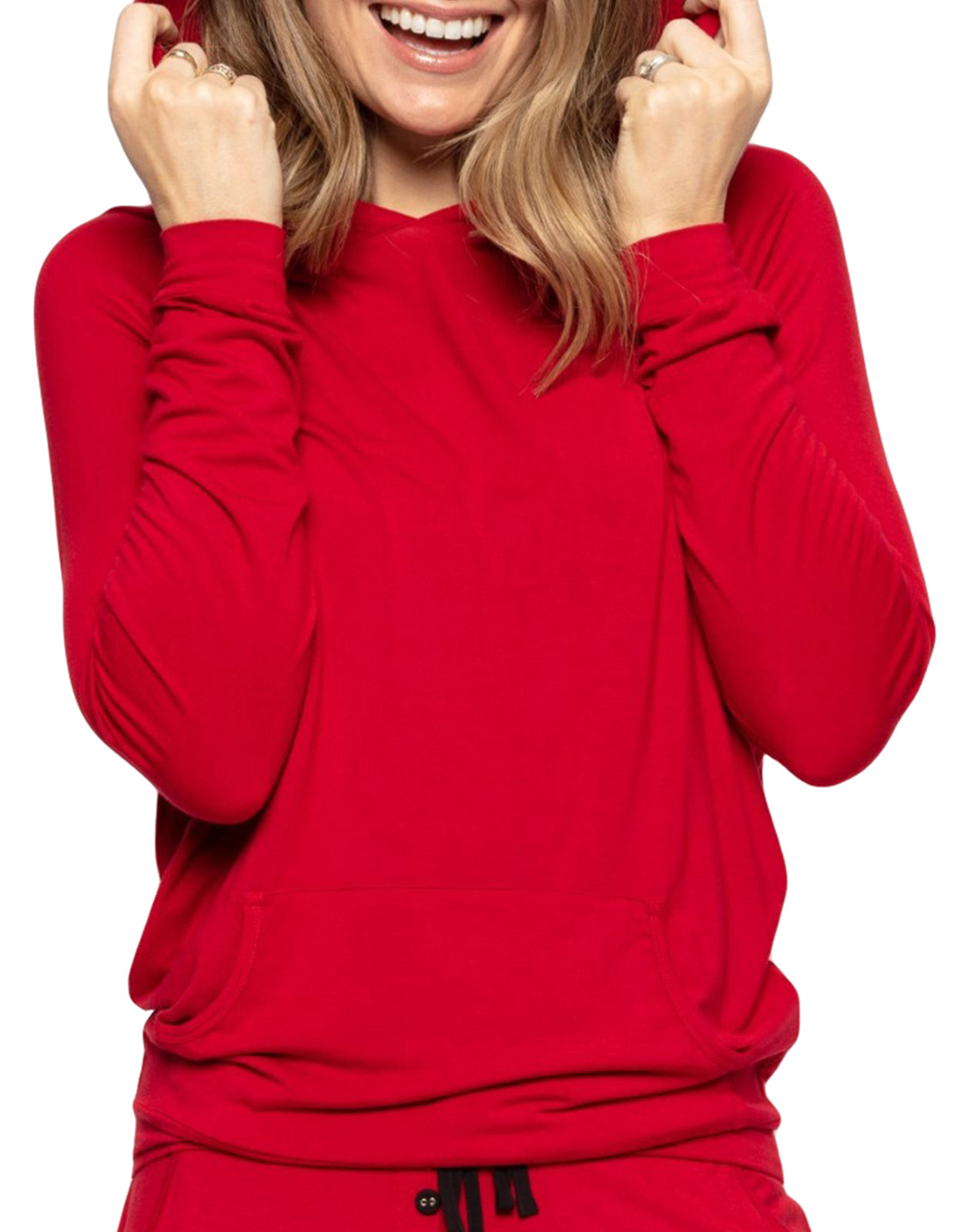 Cyberjammies Windsor 9452 Red Modal Hoodie Pyjama