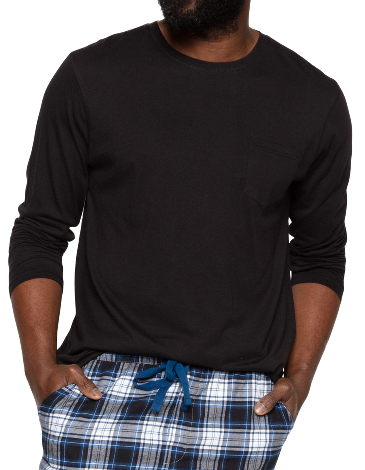 Cyberjammies Apollo 6768 Black Cotton Long Sleeve Pyjama Top