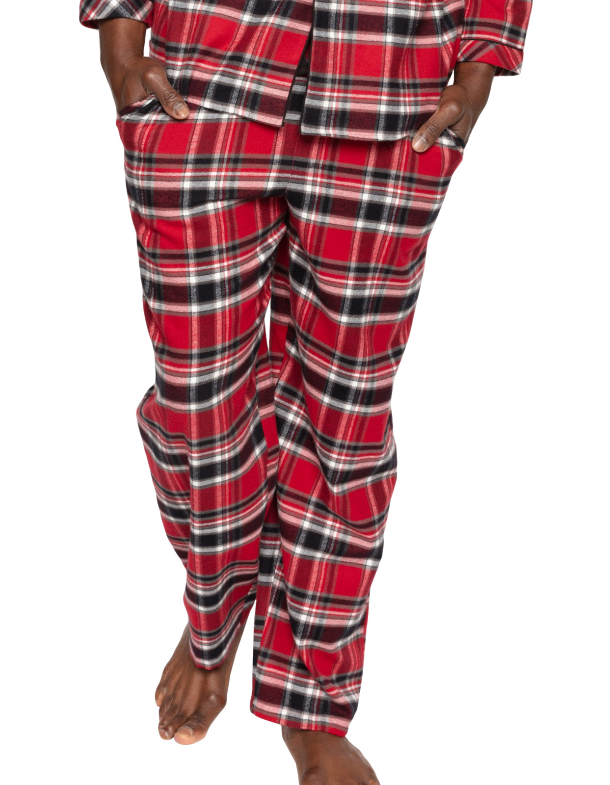 Cyberjammies Windsor 6751 Red Check Cotton Pyjama Pant Small