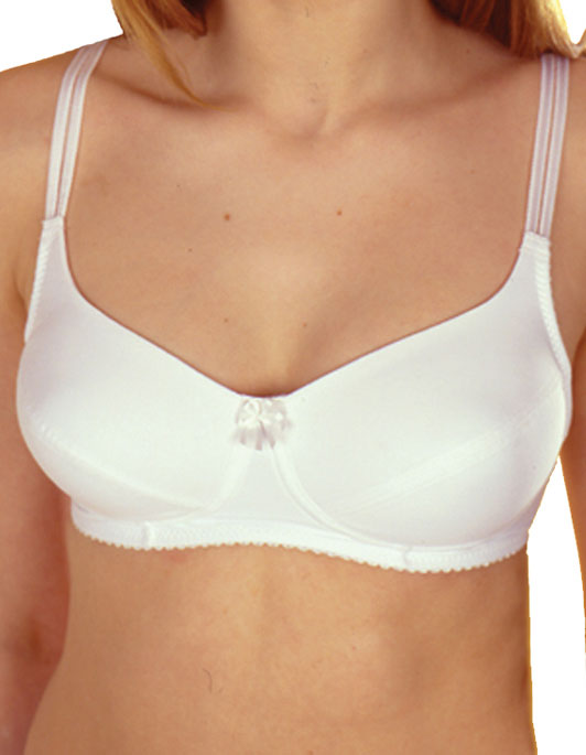 Silhouette La Chica White Soft Cup Microfibre Bow Bra