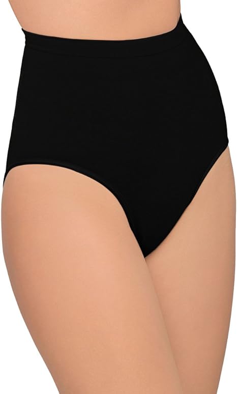 Body Wrap Regular Superior Derriere Black Seamless Panty Small
