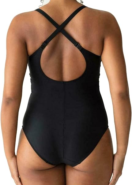 PrimaDonna Cocktail 4000138-ZWA Black Padded Non-Wired Swimsuit