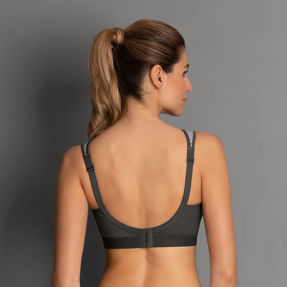 Anita 5527-254 Active Heather Grey Non-Wired High Impact Sports Bra