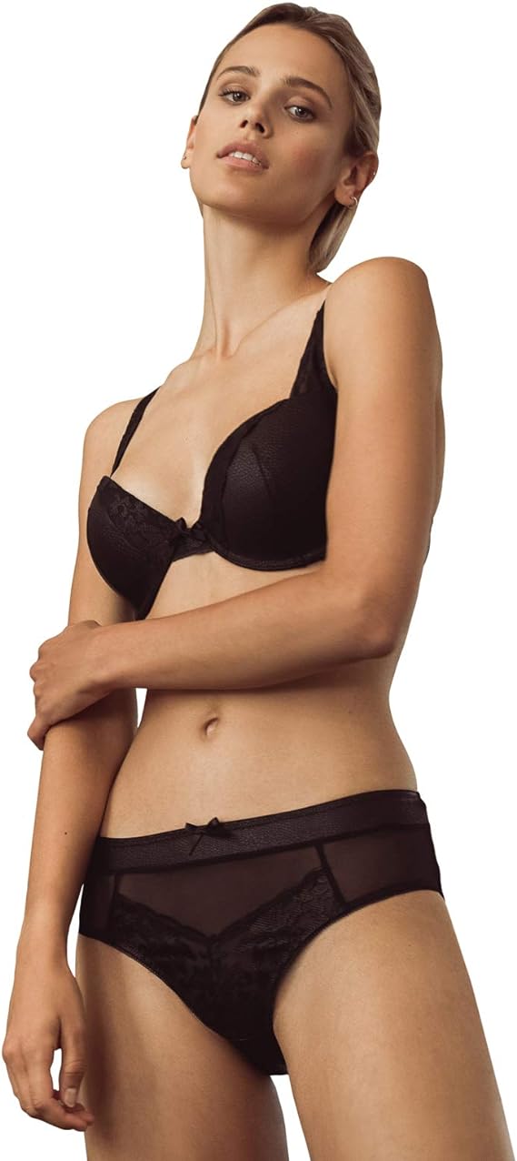 Guy de France Black Thong Large