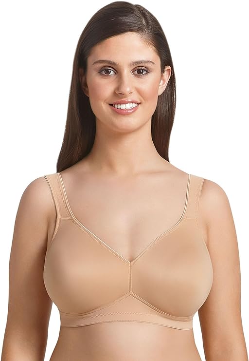 Anita Rosa Faia 5493-722- Twin Beige Non-Padded Non-Wired Soft Bra 36A