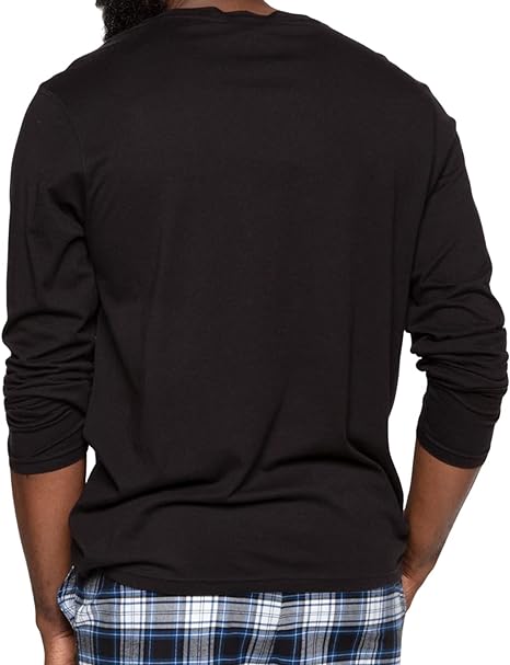 Cyberjammies Apollo 6768 Black Cotton Long Sleeve Pyjama Top