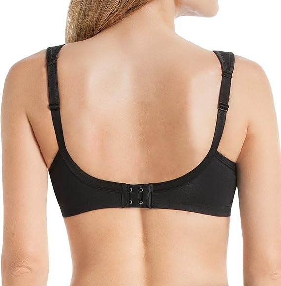 Anita 5427 Women's Jana Black Cotton Non-Wired Support Bra 40C