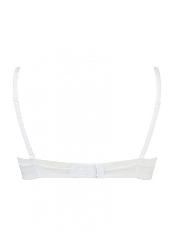 Gossard 6271 Glossies White Non-Padded Underwired Sheer Bra