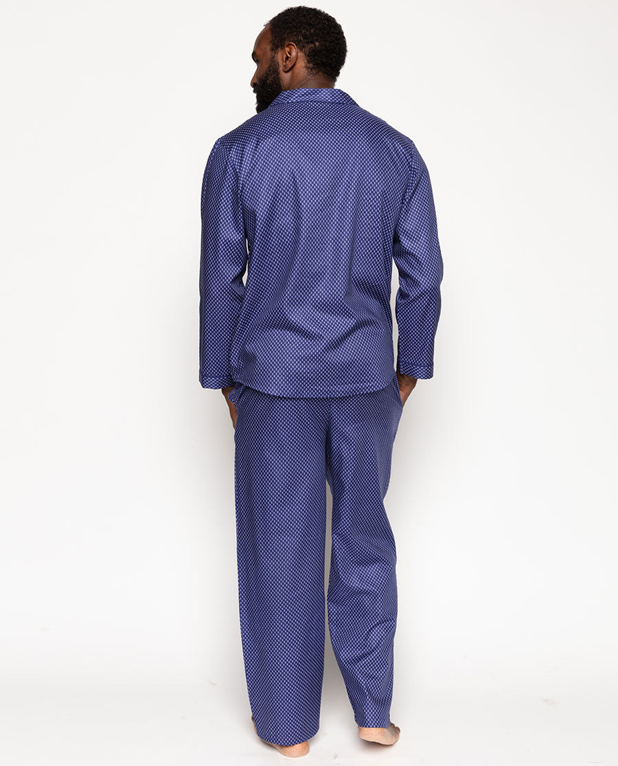 Cyberjammies Riley 6765 Blue Cotton Woven Pyjama Pant Medium