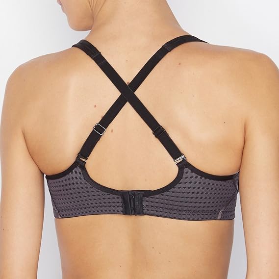 1 Berlei Electrify Black Mesh Underwired Sports Bra