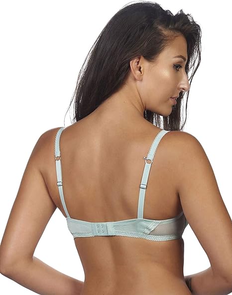After Eden 10.05.6065-174 Pam Faded Green Underwired Padded Bra 80A