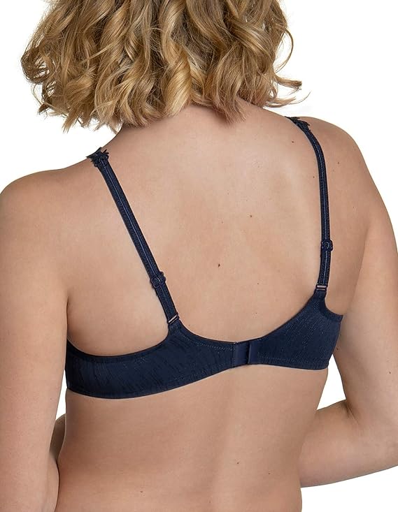 Lisca Gracia 020249/020250-BS Blue Shadow Non-Padded Underwired Moulded Full Cup Bra 80C