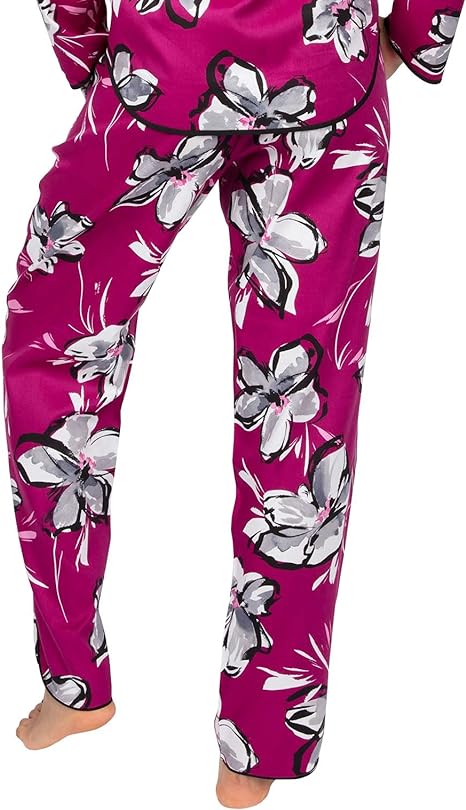 Cyberjammies Natasha 4941 Pink Floral Cotton Pyjama