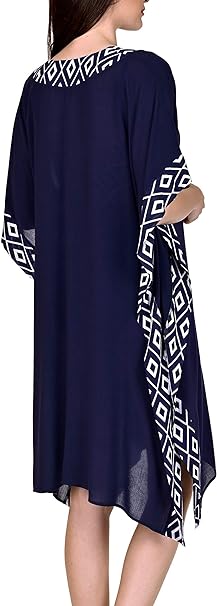 Lisca 49409-M4 Costa Rica Cobalt Blue Beach Dress One Size