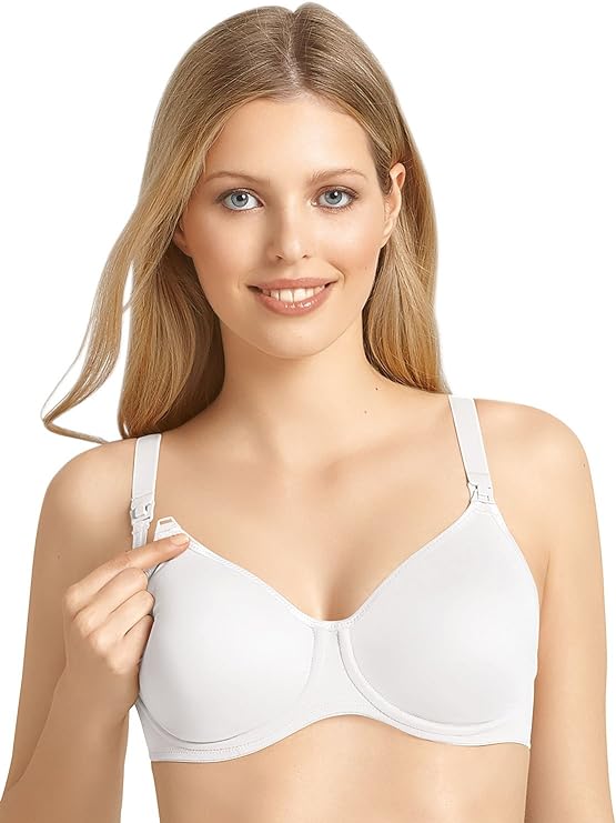 Anita 5068-006 White Non-Padded Underwired Maternity Nursing Bra 38I
