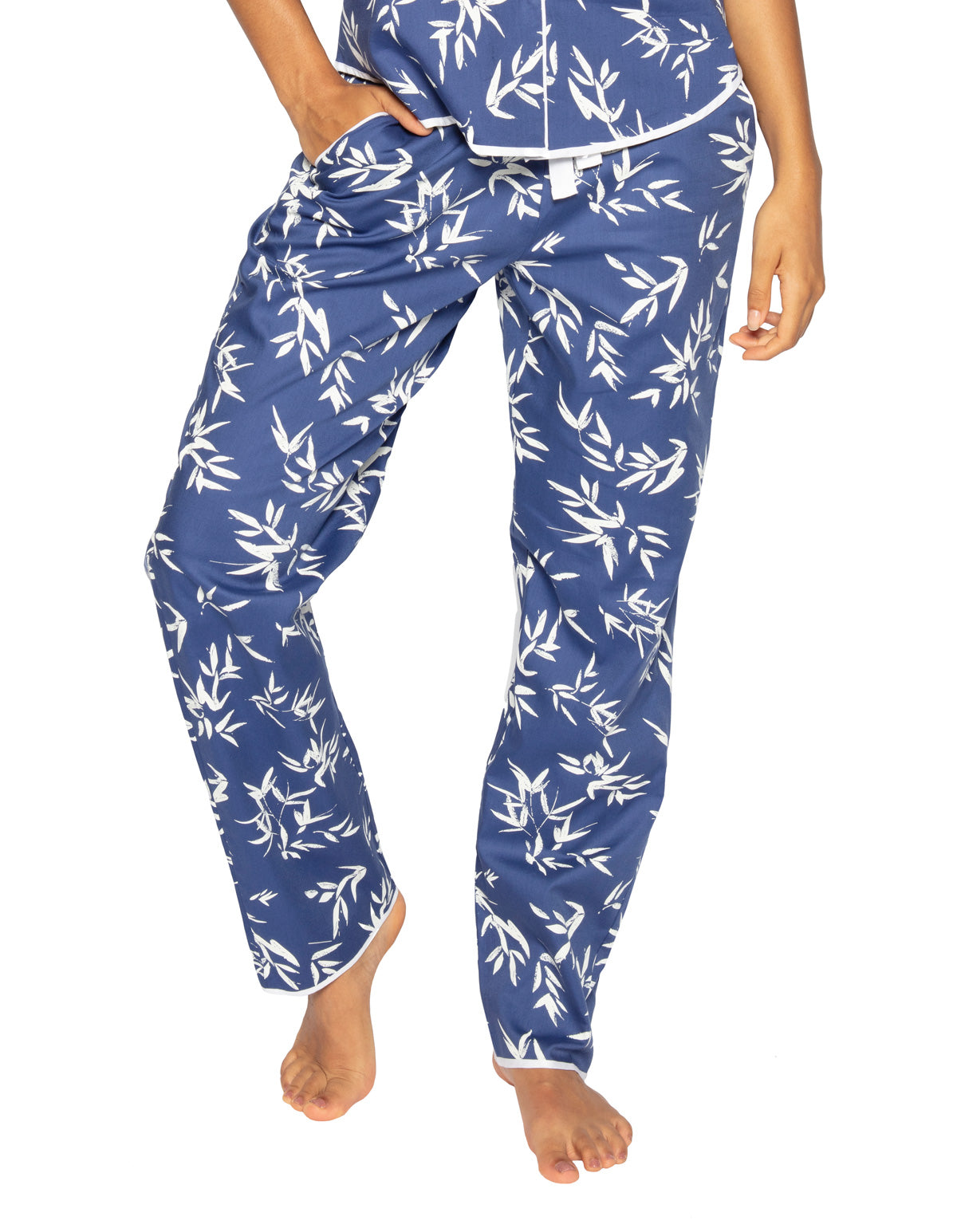 Cyberjammies Libby 4769 Indigo Floral Cotton Pyjama