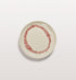 OTTOLENGHI FEAST PLATES SMALL SIDE White Swirl Stripes Red