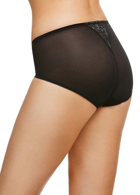 Berlei Beauty Minimiser Black and Nude Deep Brief Medium