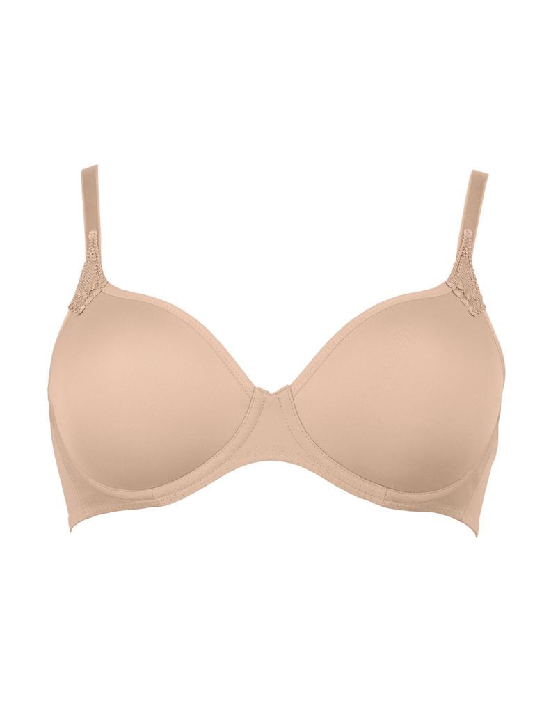 Anita Rosa Faia 5439-753 Basic Desert Beige Padded Wired Plunge Bra