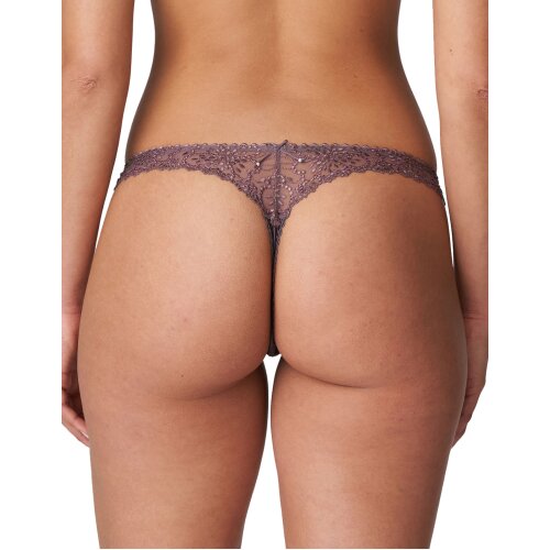 Marie Jo Jane 0601330-CNI Candle Night Purple Embroidered Thong