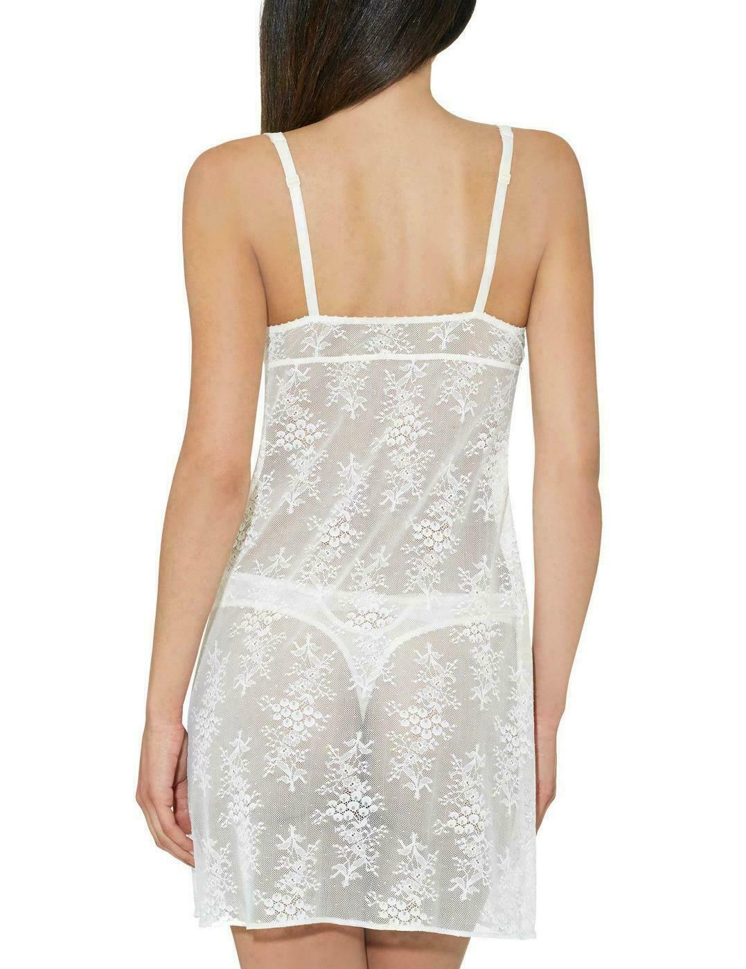 Aubade DA40 A L'Amour Nacre Off White Lace Nightdress XLarge
