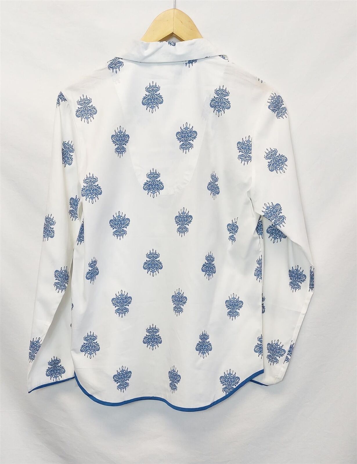 Cyberjammies 3631 Lara White Motif Pyjama Top 8