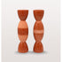 Double Totem Candle Holders | Toffee
